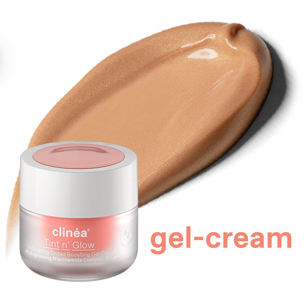 CLINEA - TINT N' GLOW Illuminating Tinted Boosting Gel-Cream - 50ml